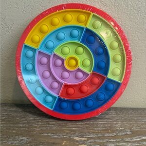TARGET BULLSEYE PLAYGROUND Math Shape Popper BUBBLE FIDGET Puzzle